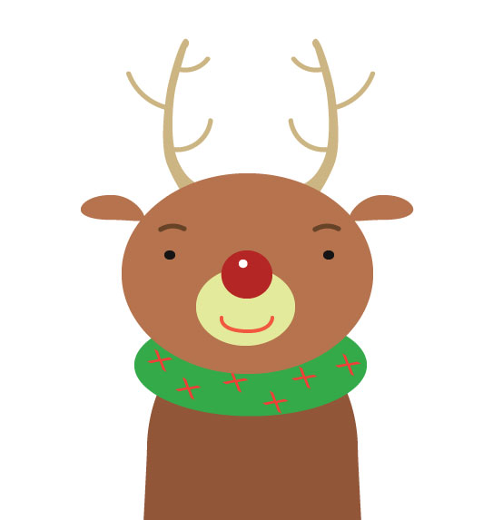 Reindeer vector